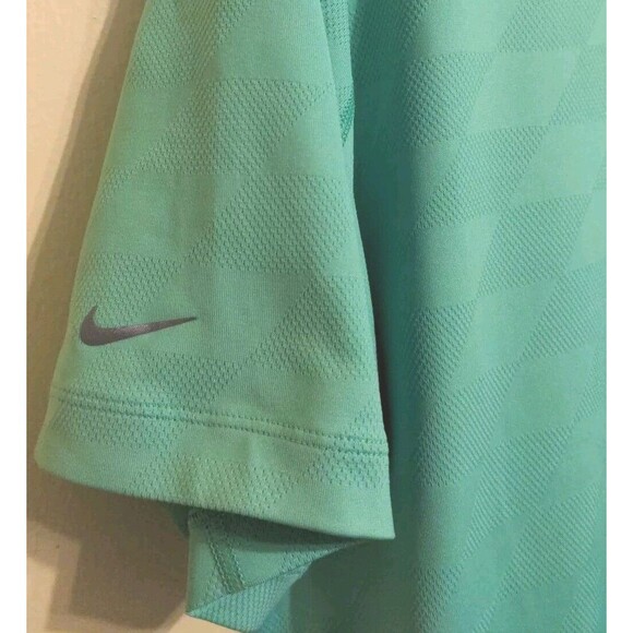 Nike Golf Tour Performance Polo Shirt Dri-Fit S/S Venom Green  Men's Size Medium - Picture 7 of 8